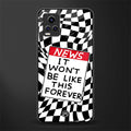 won't be like this forever back phone cover | glass case for vivo y73