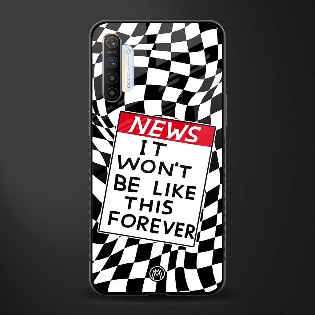 won't be like this forever glass case for realme xt image