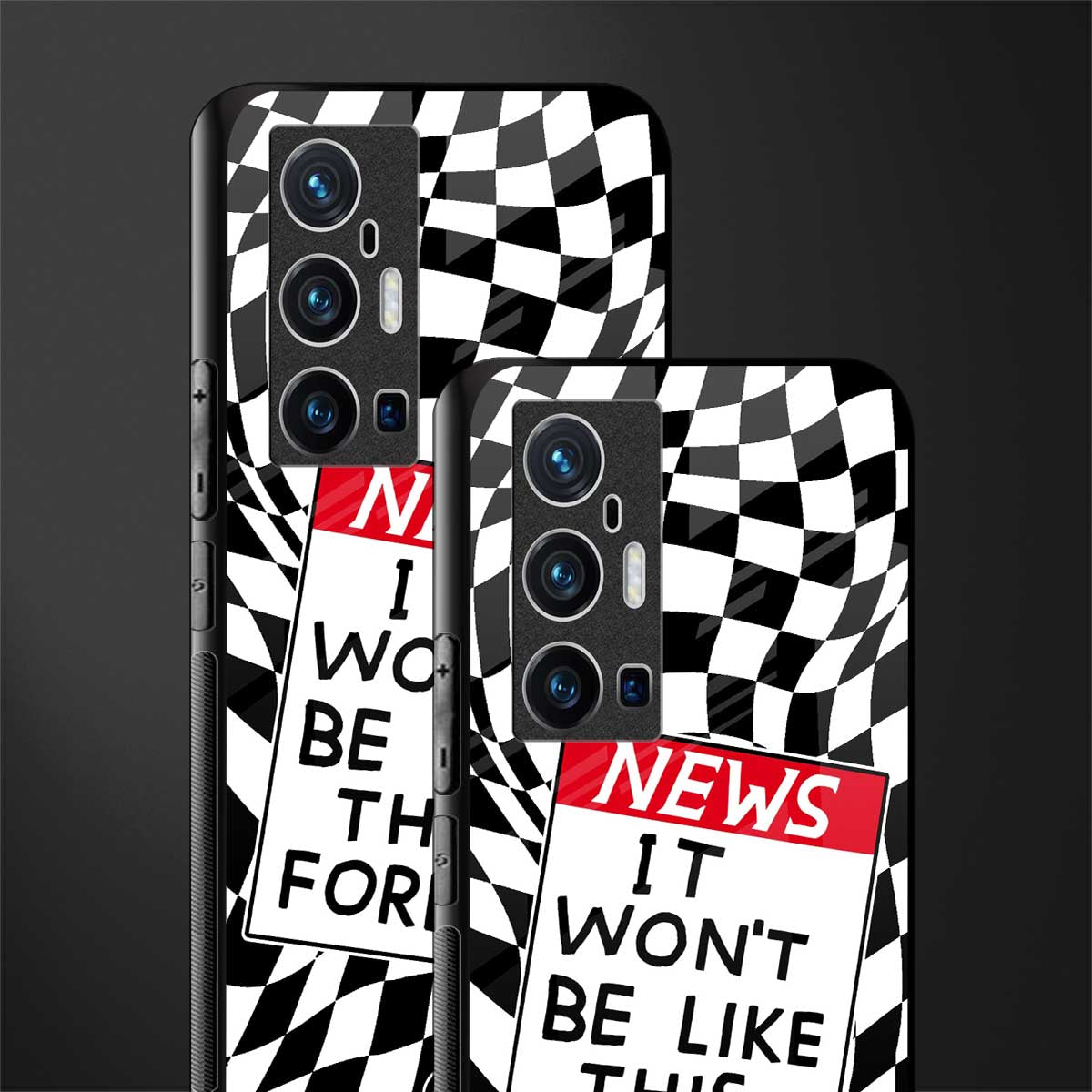 won't be like this forever glass case for vivo x70 pro plus image-2