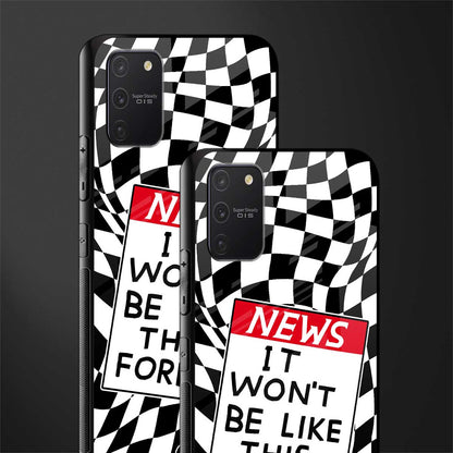 won't be like this forever glass case for samsung galaxy a91 image-2