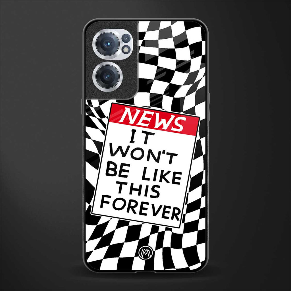 won't be like this forever glass case for oneplus nord ce 2 5g image
