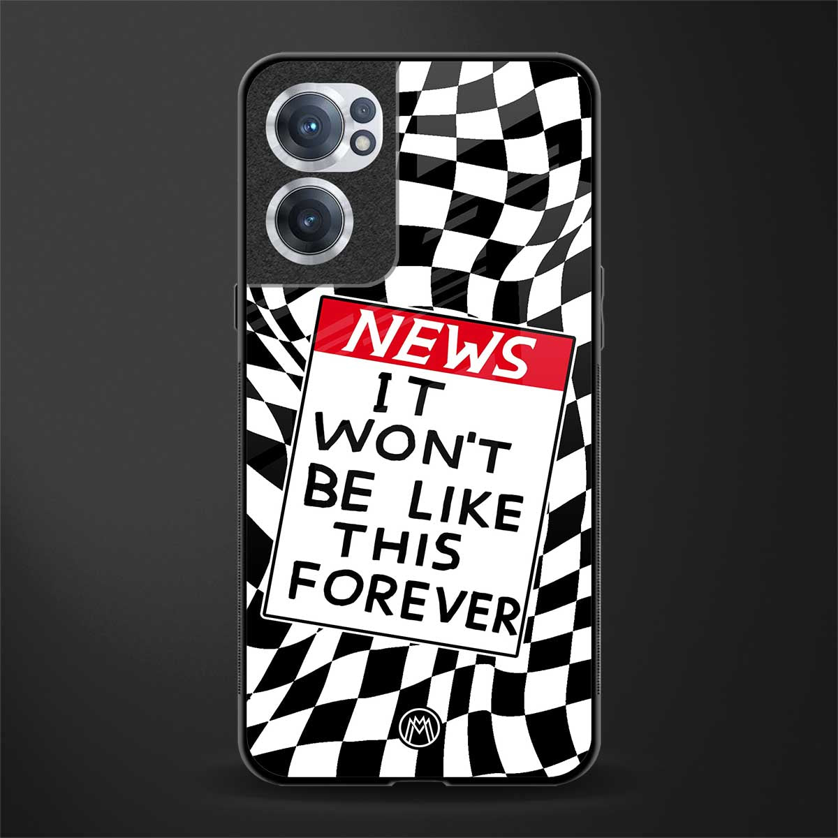 won't be like this forever glass case for oneplus nord ce 2 5g image