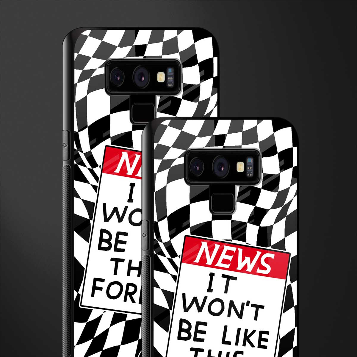 won't be like this forever glass case for samsung galaxy note 9 image-2