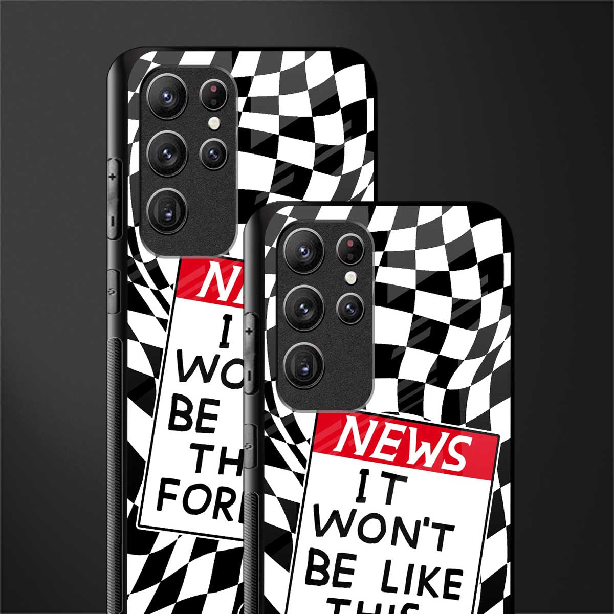 won't be like this forever glass case for samsung galaxy s22 ultra 5g image-2