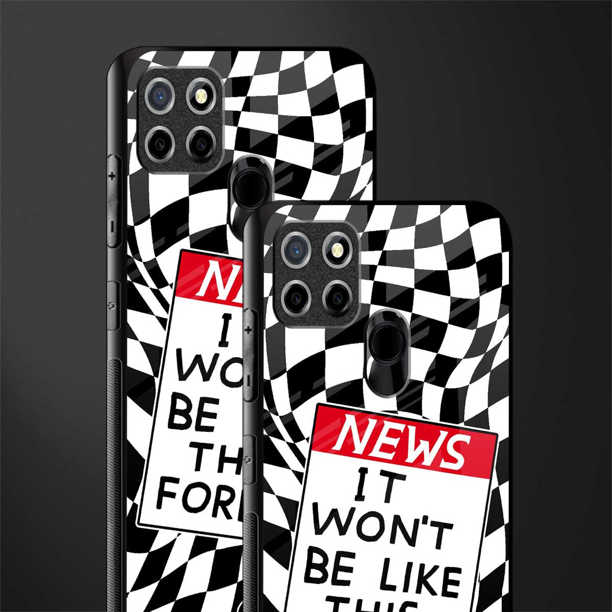 won't be like this forever glass case for realme narzo 20 image-2