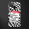 won't be like this forever glass case for realme narzo 30a image