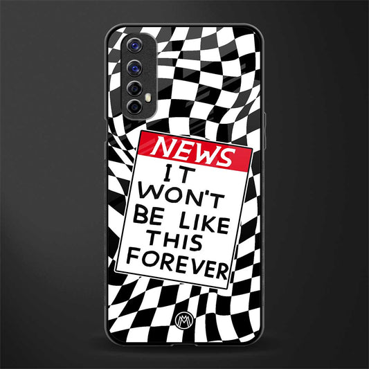won't be like this forever glass case for realme 7 image