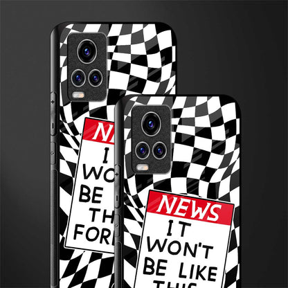 won't be like this forever glass case for vivo v20 pro image-2