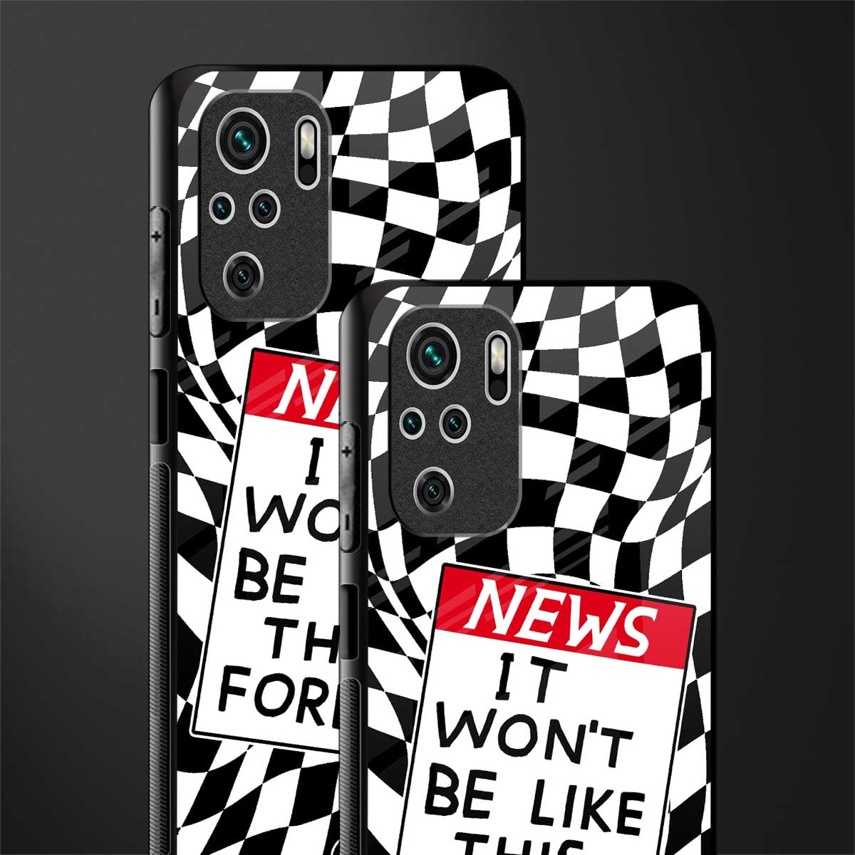 won't be like this forever glass case for redmi note 10s image-2