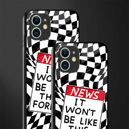 won't be like this forever glass case for iphone 12 mini image-2