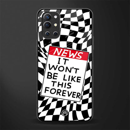 won't be like this forever glass case for oneplus 9r image
