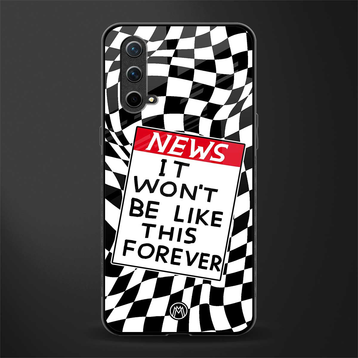 won't be like this forever glass case for oneplus nord ce 5g image