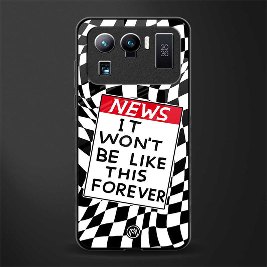won't be like this forever glass case for mi 11 ultra 5g image