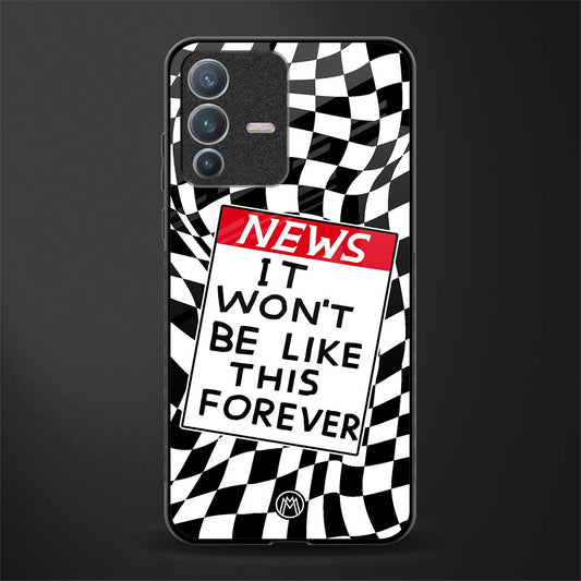 won't be like this forever glass case for vivo v23 pro 5g image