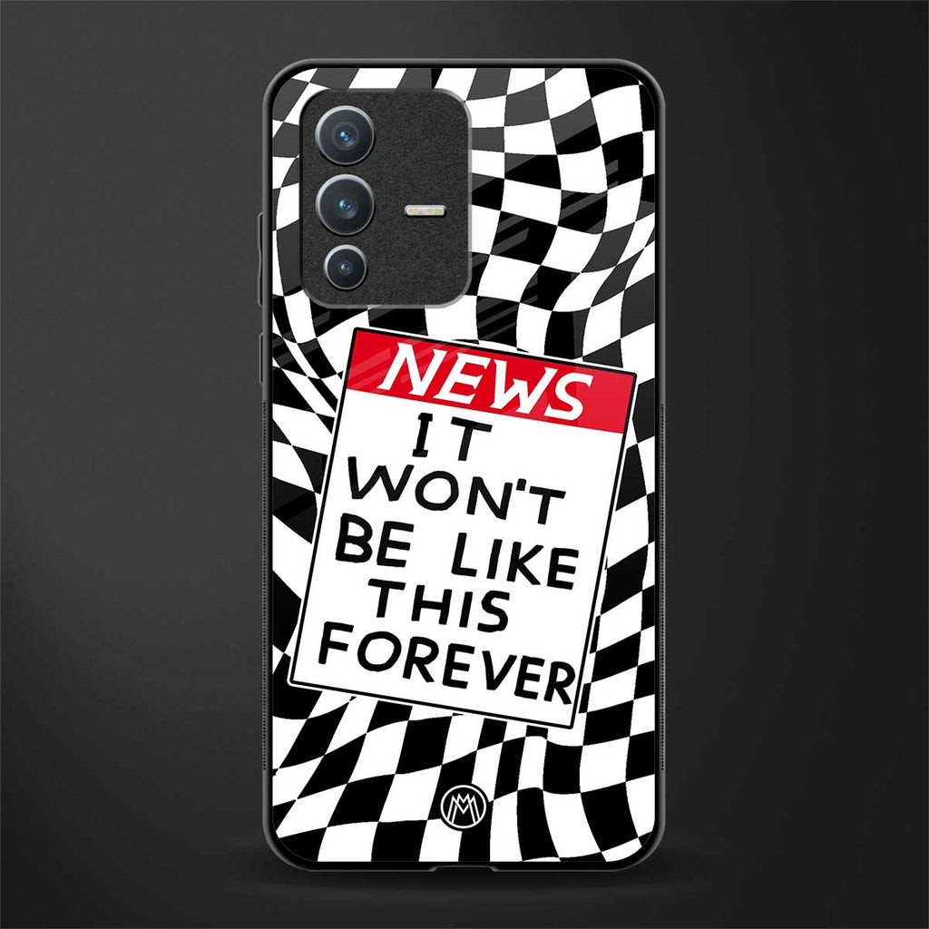 won't be like this forever glass case for vivo v23 5g image
