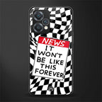 won't be like this forever back phone cover | glass case for oneplus nord ce 2 lite 5g