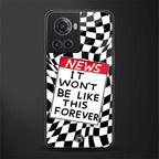 won't be like this forever back phone cover | glass case for oneplus 10r 5g