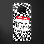 won't be like this forever glass case for oneplus 7t image
