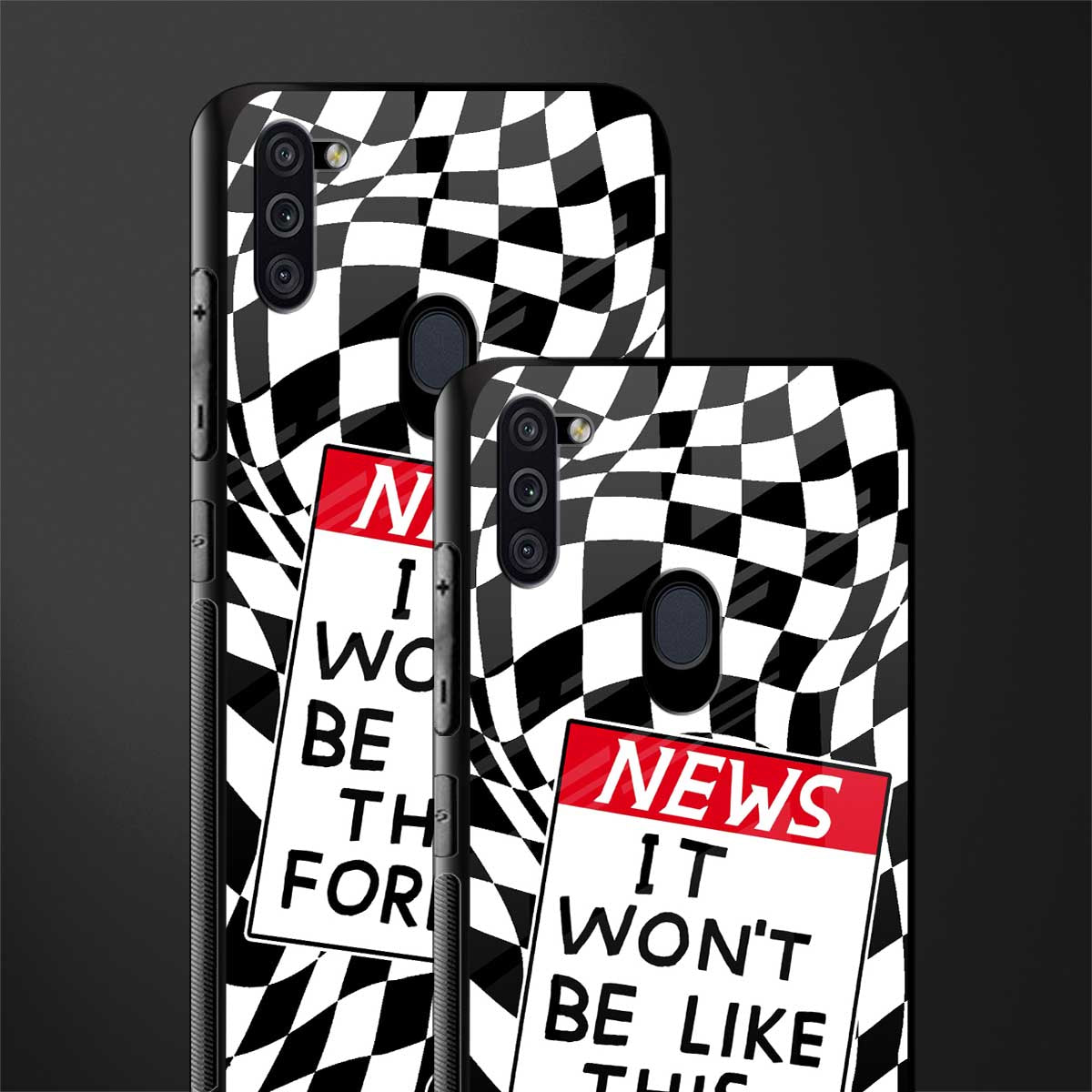 won't be like this forever glass case for samsung galaxy m11 image-2