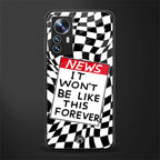 won't be like this forever back phone cover | glass case for xiaomi 12 pro