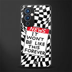 won't be like this forever back phone cover | glass case for oneplus 9