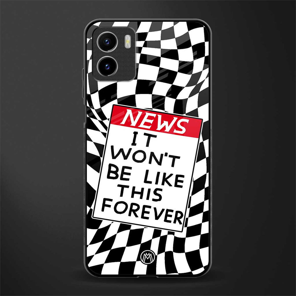 won't be like this forever back phone cover | glass case for vivo y72