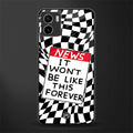 won't be like this forever back phone cover | glass case for vivo y72