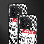 won't be like this forever back phone cover | glass case for oneplus 11
