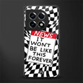 won't be like this forever back phone cover | glass case for oneplus 11