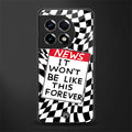 won't be like this forever back phone cover | glass case for oneplus 11r