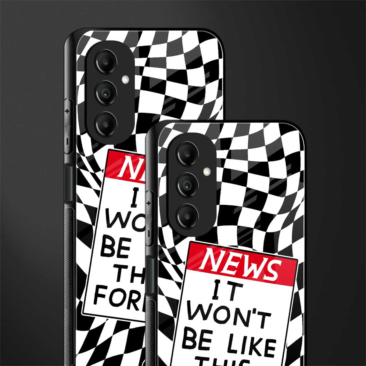 won't be like this forever back phone cover | glass case for samsung galaxy a14 5g