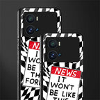 won't be like this forever back phone cover | glass case for iQOO 9 Pro