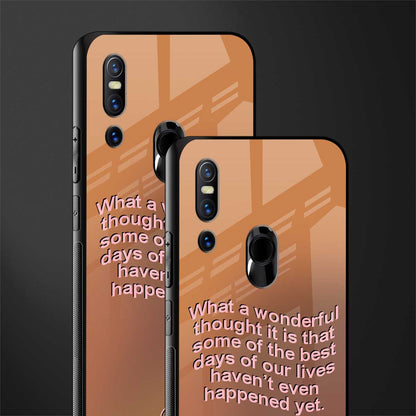 wonderful thought glass case for vivo v15 image-2