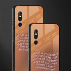 wonderful thought glass case for vivo v15 pro image-2