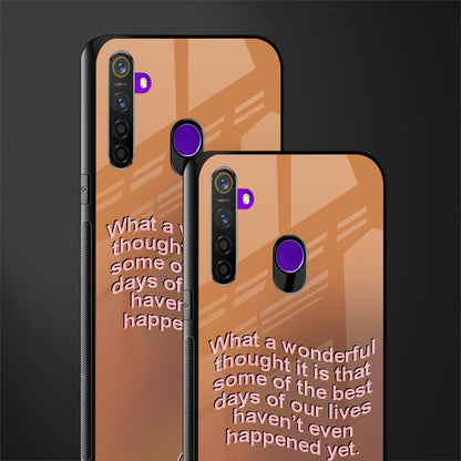 wonderful thought glass case for realme 5s image-2