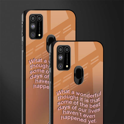 wonderful thought glass case for samsung galaxy m31 prime edition image-2