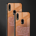 wonderful thought glass case for redmi note 7 image-2