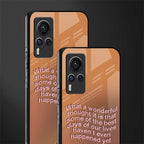 wonderful thought glass case for vivo x60 pro image-2