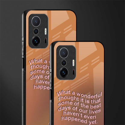 wonderful thought glass case for mi 11t pro 5g image-2
