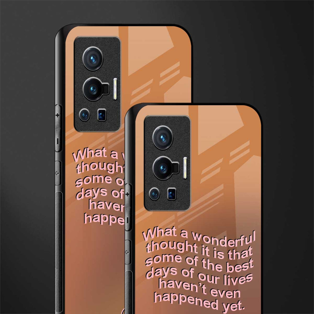 wonderful thought glass case for vivo x70 pro image-2