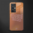 wonderful thought glass case for vivo x70 pro plus image