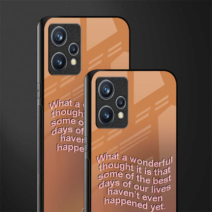 wonderful thought glass case for realme 9 4g image-2