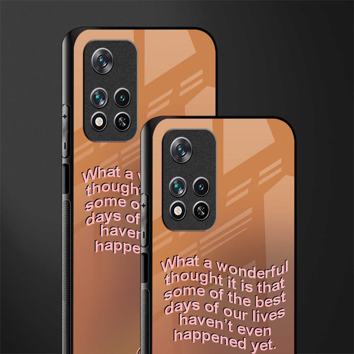 wonderful thought glass case for poco m4 pro 5g image-2