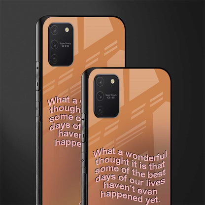 wonderful thought glass case for samsung galaxy s10 lite image-2