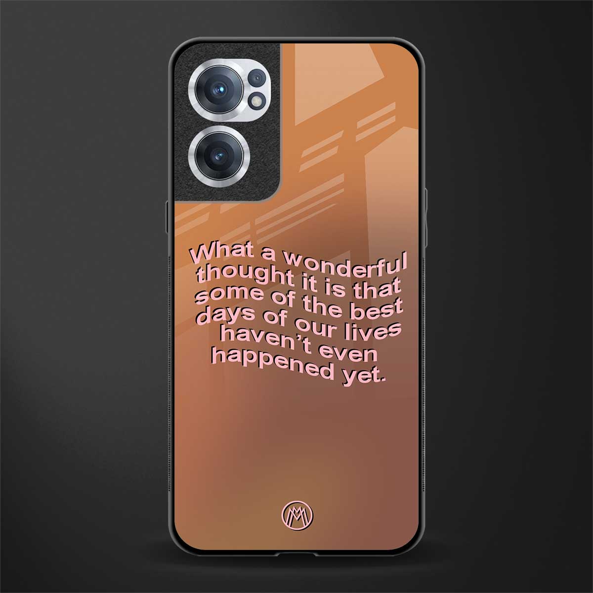 wonderful thought glass case for oneplus nord ce 2 5g image