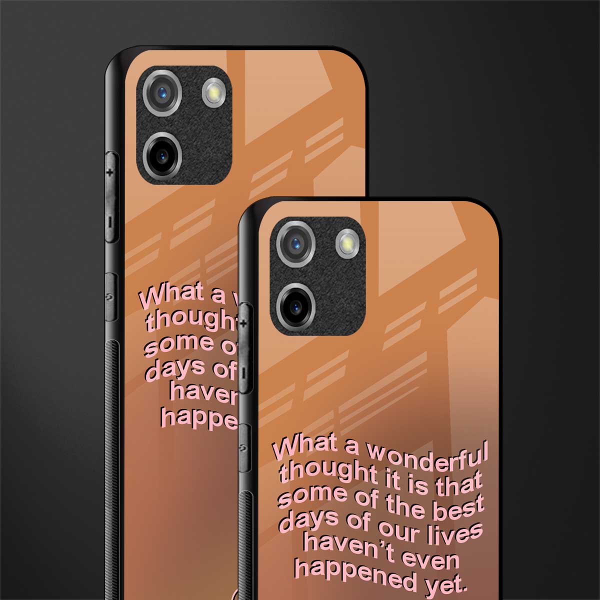 wonderful thought glass case for realme c11 image-2