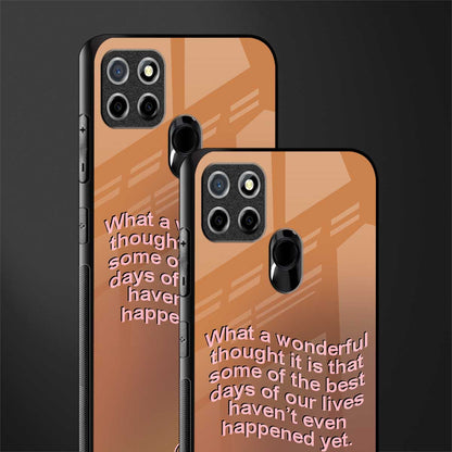 wonderful thought glass case for realme narzo 20 image-2