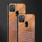 wonderful thought glass case for realme c25 realme c25s image-2