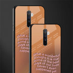 wonderful thought glass case for realme x2 pro image-2
