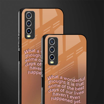 wonderful thought glass case for vivo y12g image-2